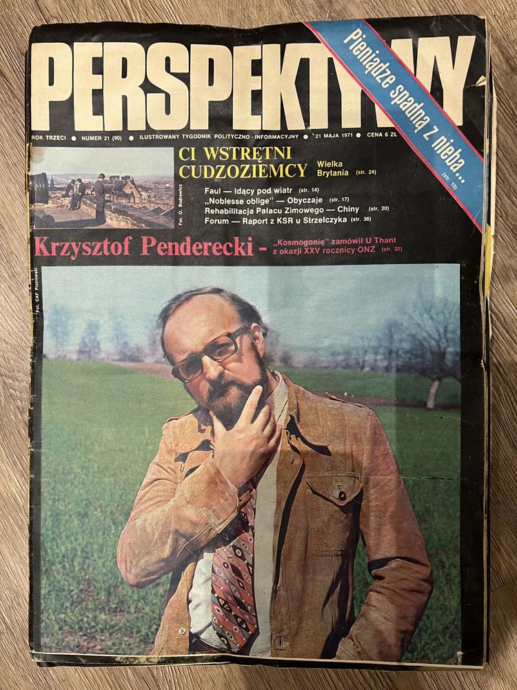 Czasopismo Perspektywy 1971r.