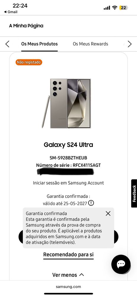 Samsung s24 ultra 512GB