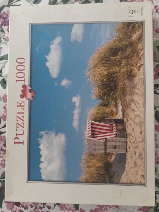 PUZZLE 1000, na plaży