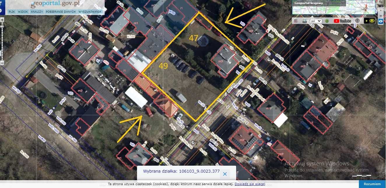 Łódź Ruda 2x Działka = 1880m² Dom Inwestycyjna Premium LokalizacjaPort