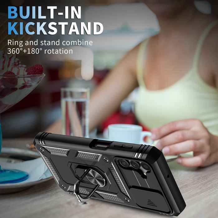 Capa + 2 Películas VIdro temperado Samsung A33 5G (Artigo Novo)