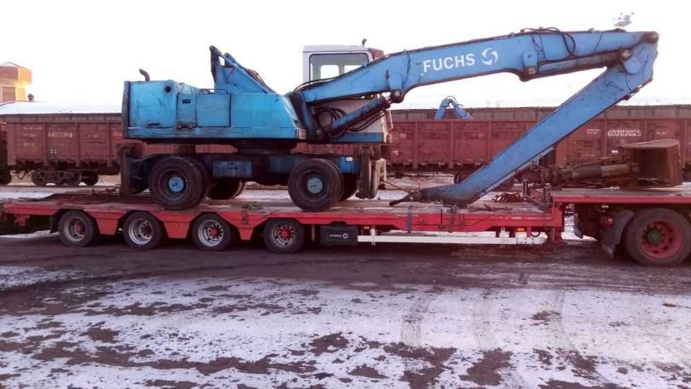 Трал низькорамний. Послуги. Оренда. НегабаритніПеревезеня. Автокран50т