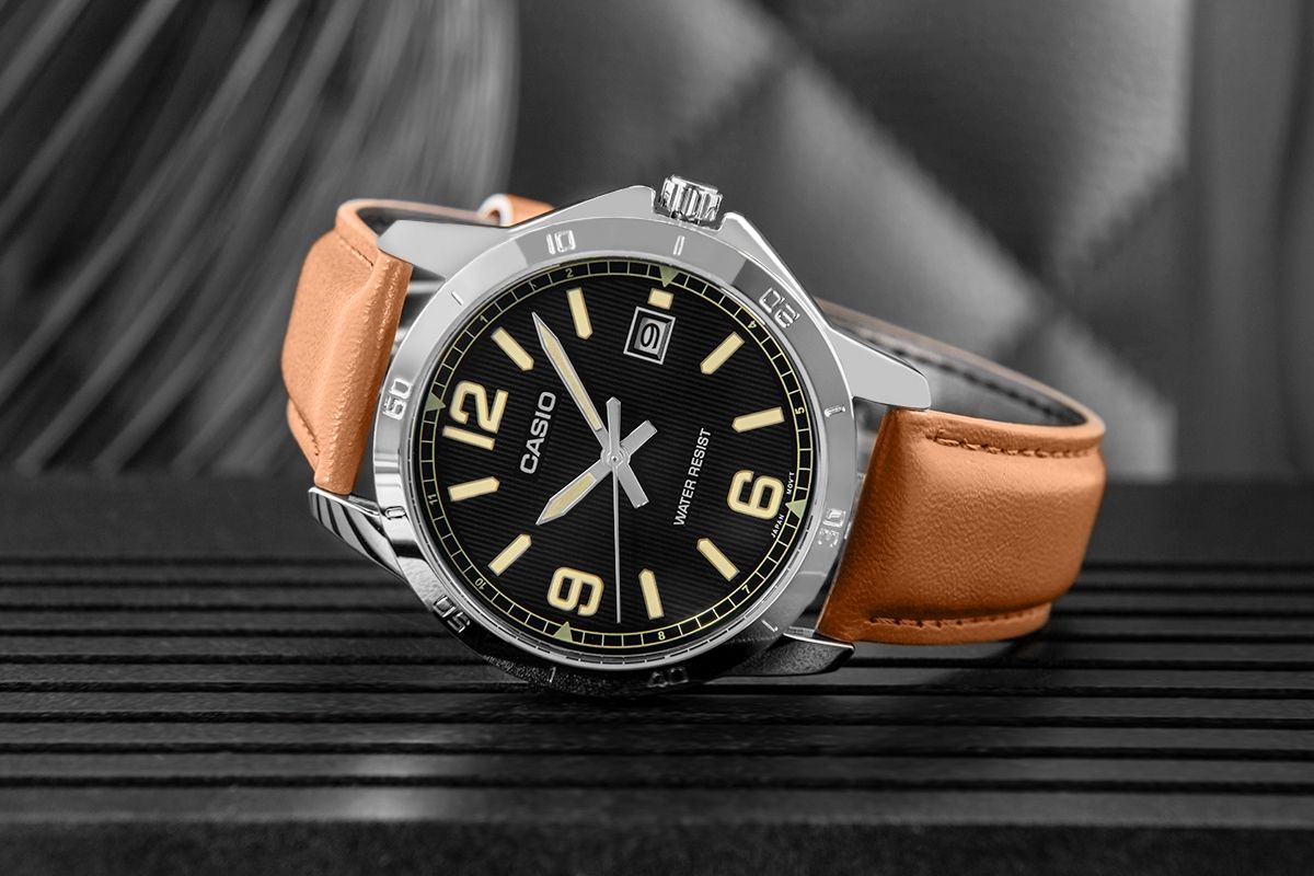 zegarek męski casio mtp-v004l-1b2udf + box