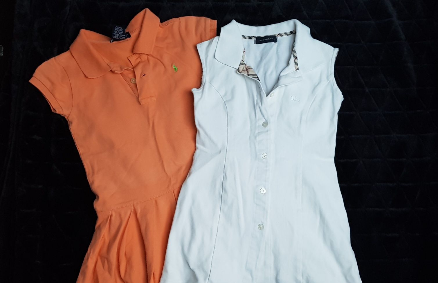Zestaw sukienek tenisowych Burberry Ralph Lauren 5lat