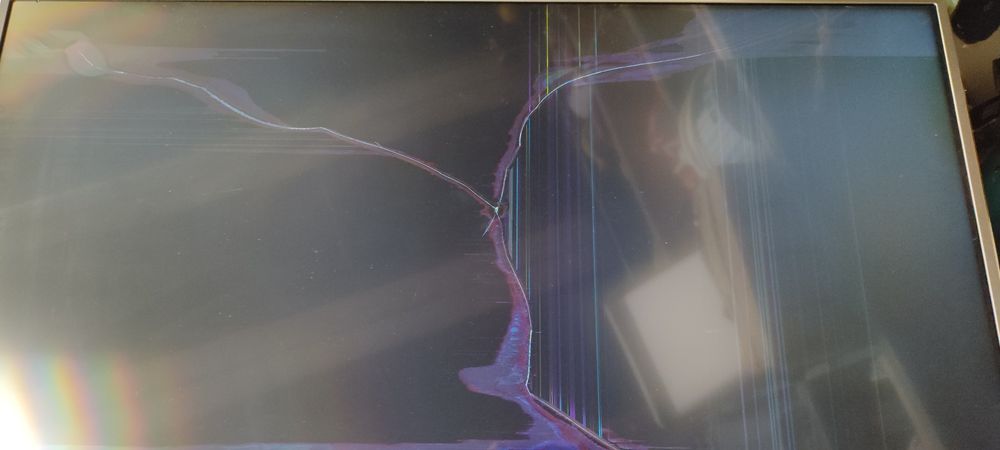 Tv Lg 43UM7600PLB uszkodzona matryca