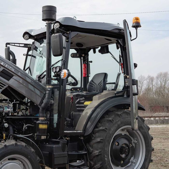 Мінітрактор Скаут ТЕ-504 з кабіною, кондиціонером /Реверс / 4х4