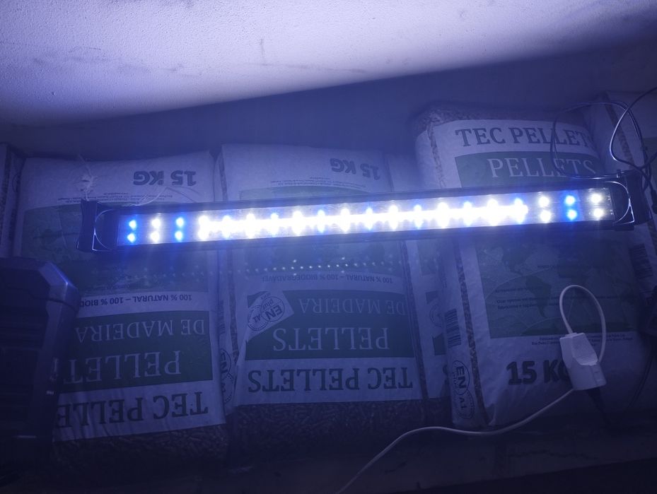 Calha Led 80cm para aquário