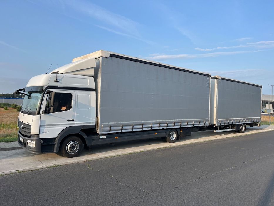Mercedes-Benz Atego 1224  Mercedes Atego 1224 rok 2020 - zestaw lub samej solówki do