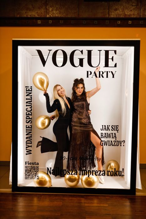 Fotobox Fotobudka PhotoBox Vogue Party WYNAJEM!