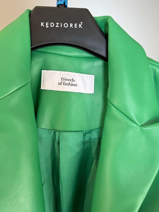 Блейзер з еко-шкіри Friends of Fashion S зелений НОВИЙ