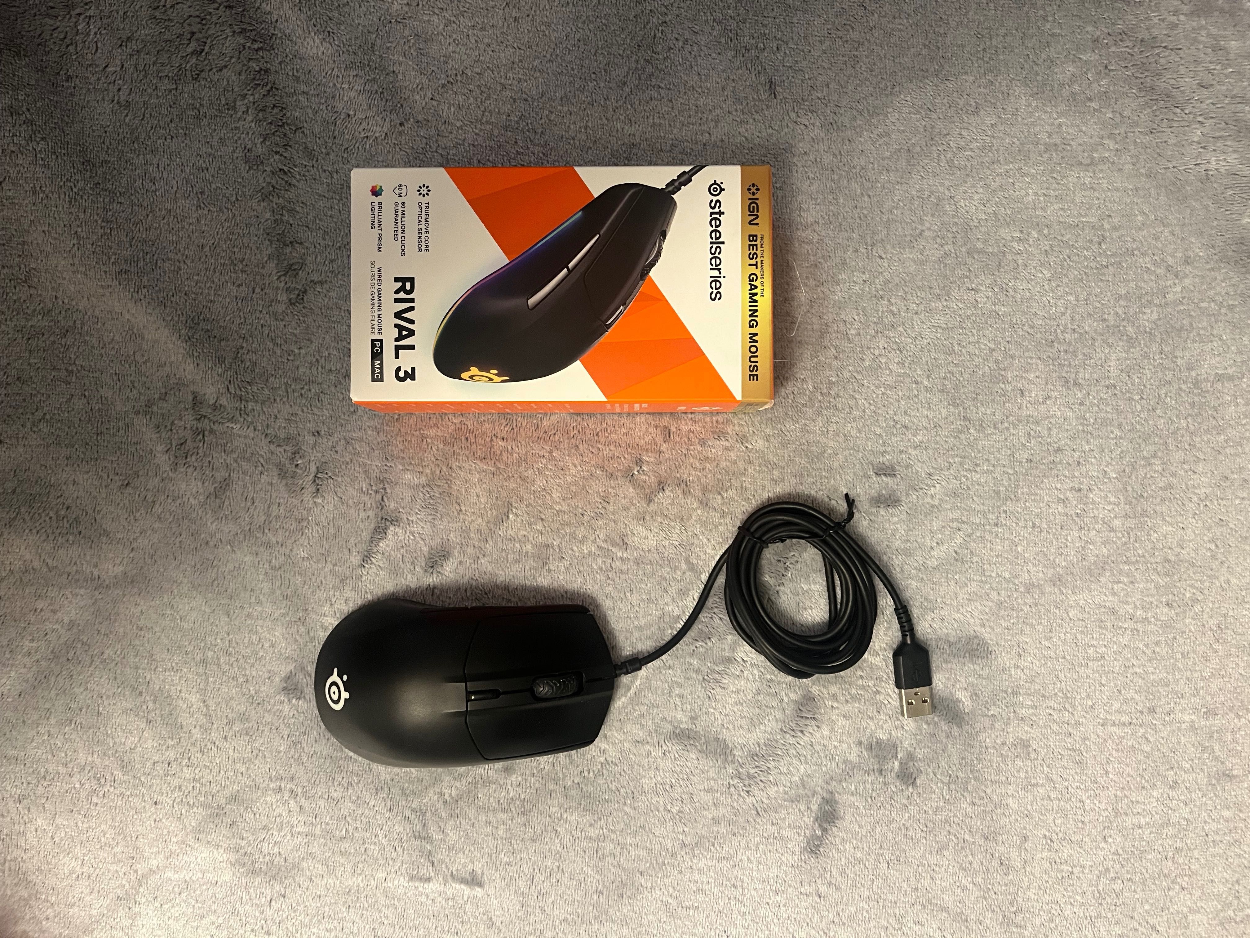 Mysz gamingowa SteelSeries Rival 3