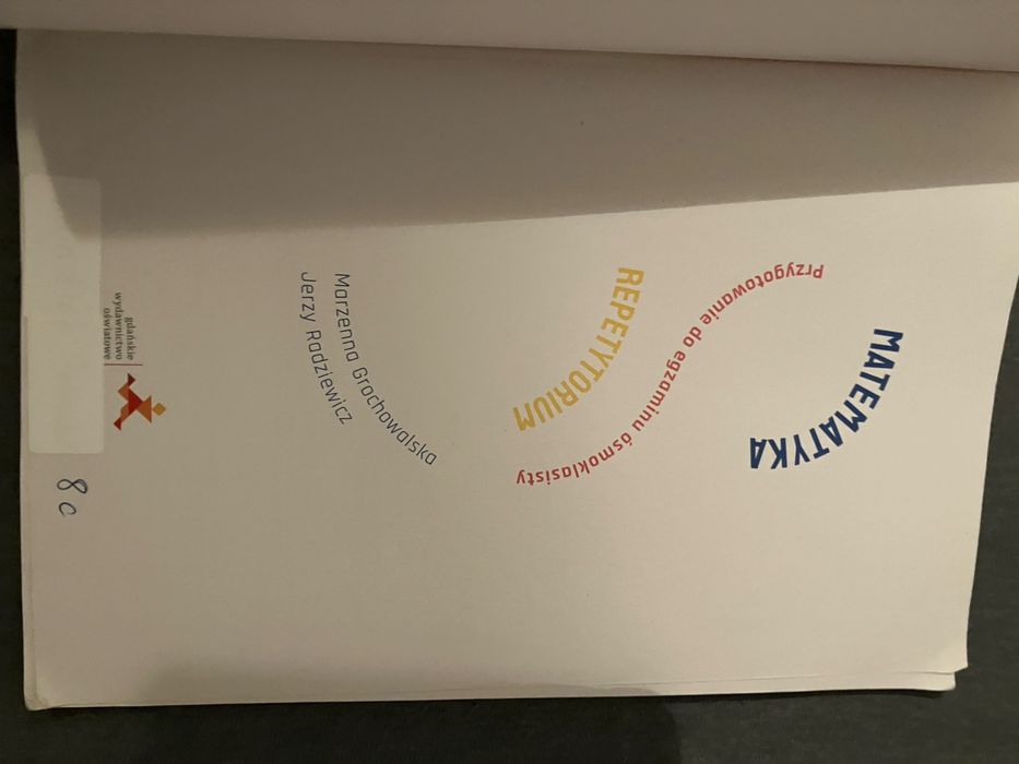 Matematyka repetytorium egzamin ósmoklasisty