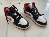 Nike Jordan Air  Gym Red Mid oryginalne  38,5 / 24 cm