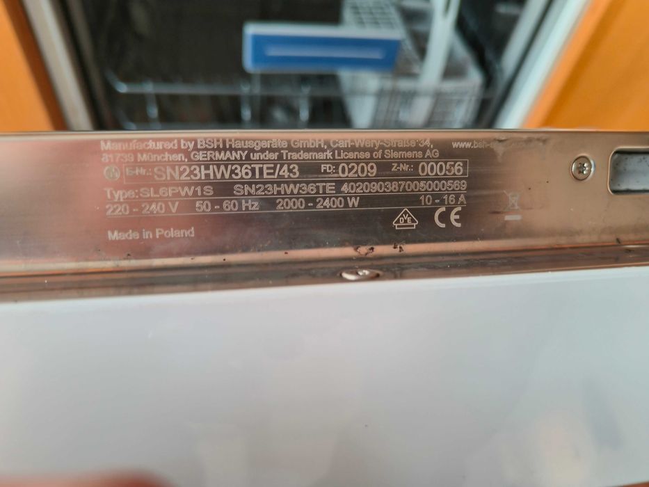 Máquina lavar loiça SIEMENS