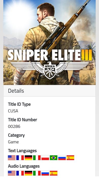Sniper Elite III Afrika PL na PS4 i PS5 Gra po polsku w BDB stanie
