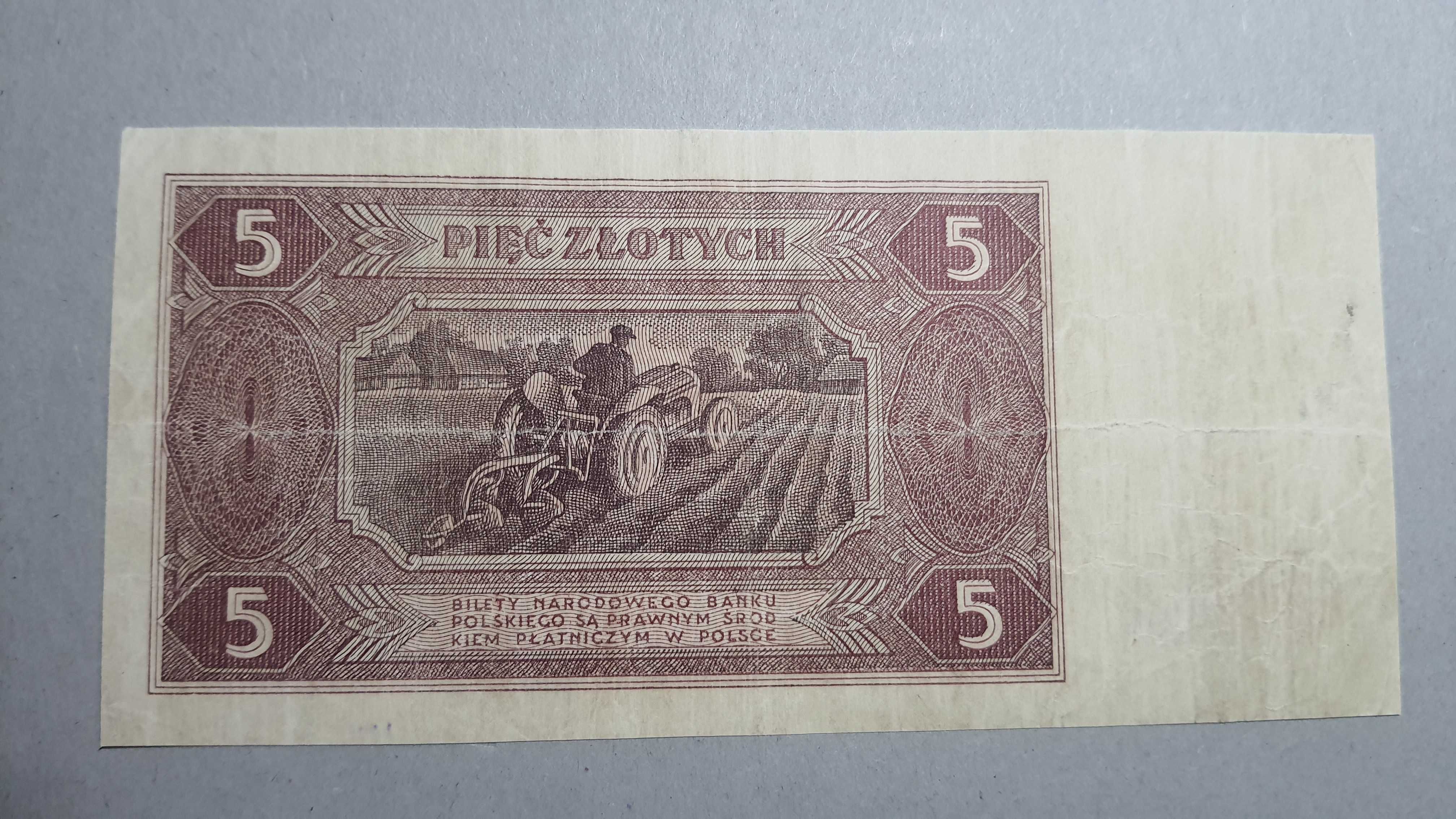 5 złotych 1948 s. F