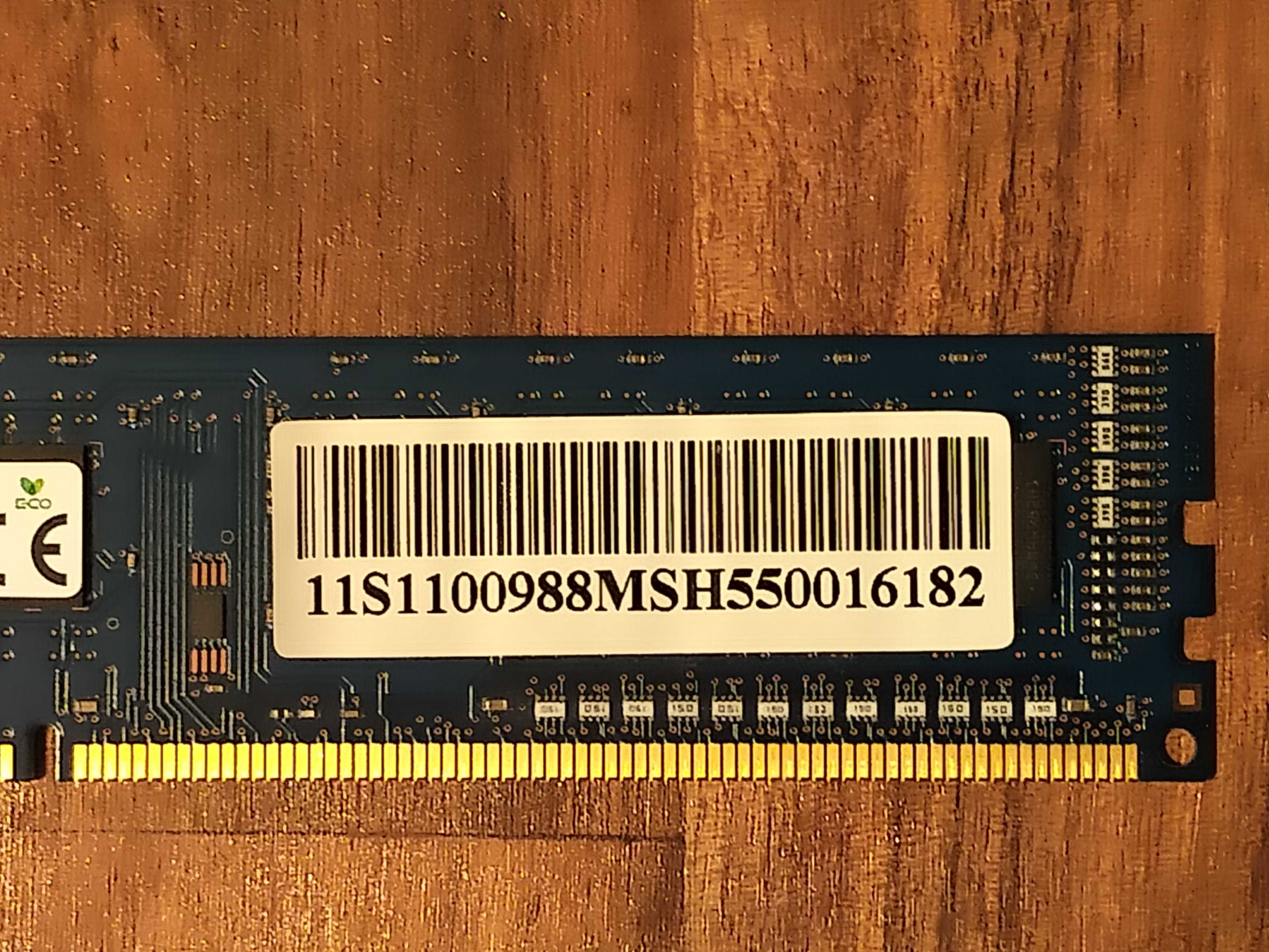 Pamięć RAM PC DIMM DDR3 SKhynix 4GB PC3-12800U 1600MHz