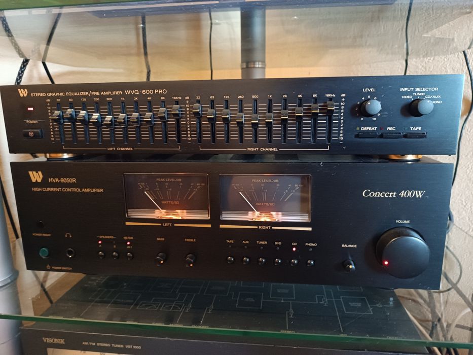 Предварительный усилитель/еквалайзер wvq-600 pro