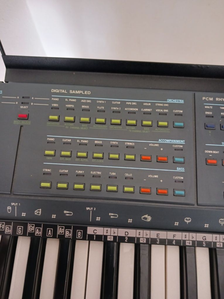 Orgao/Teclado- Bontempi AZ 9000