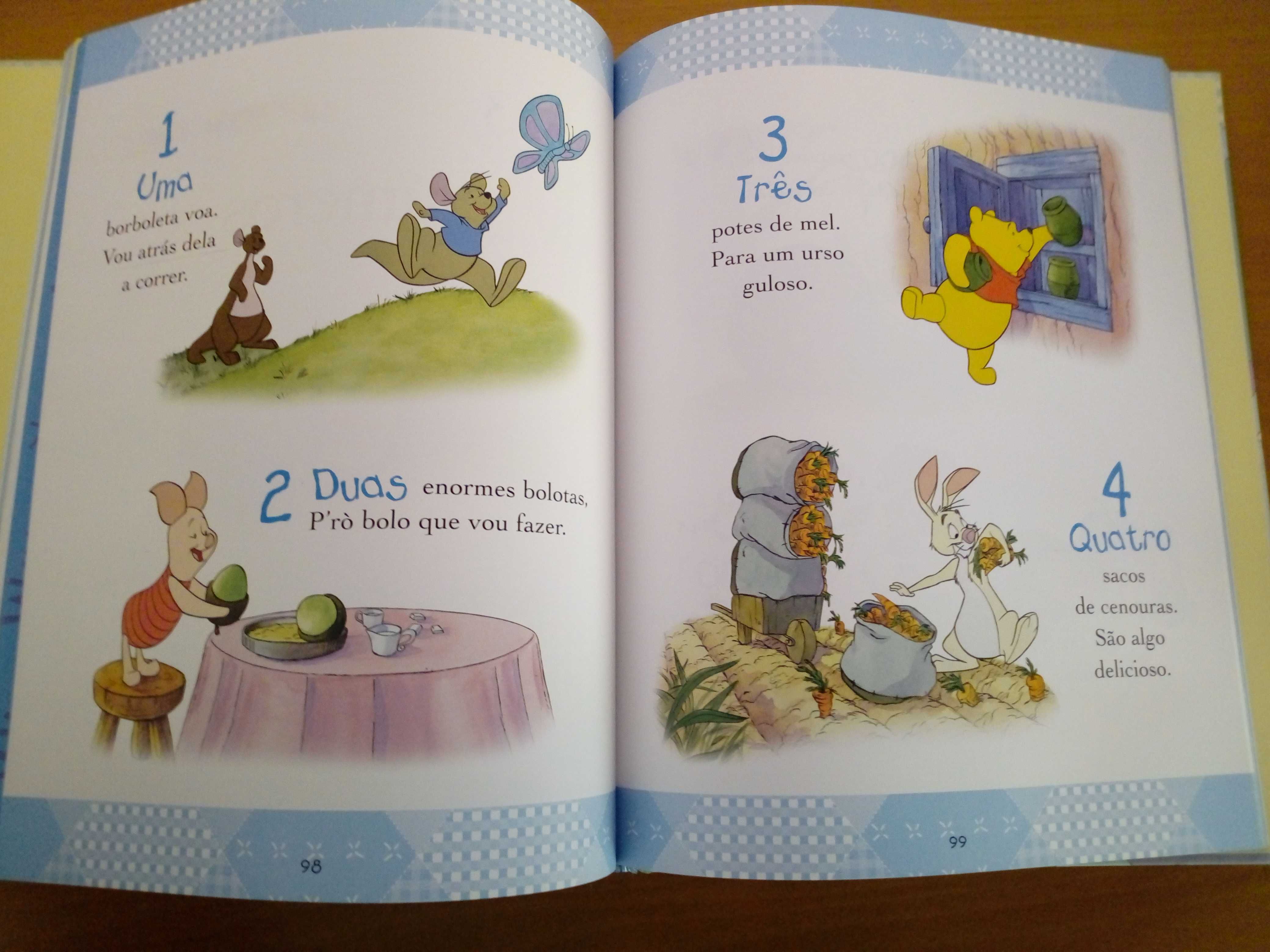 Livro Infantil  "O Meu Bebé e Winnie The Pooh"