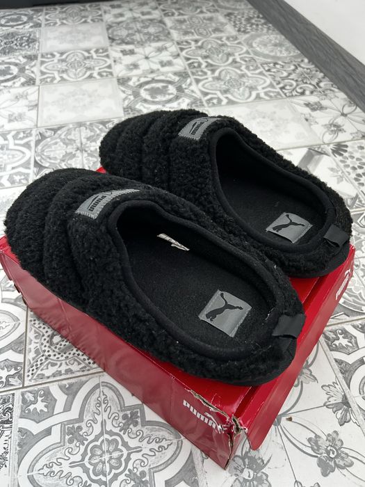 Капці Puma, тапочки Пума, сліпони Пума, шерпа