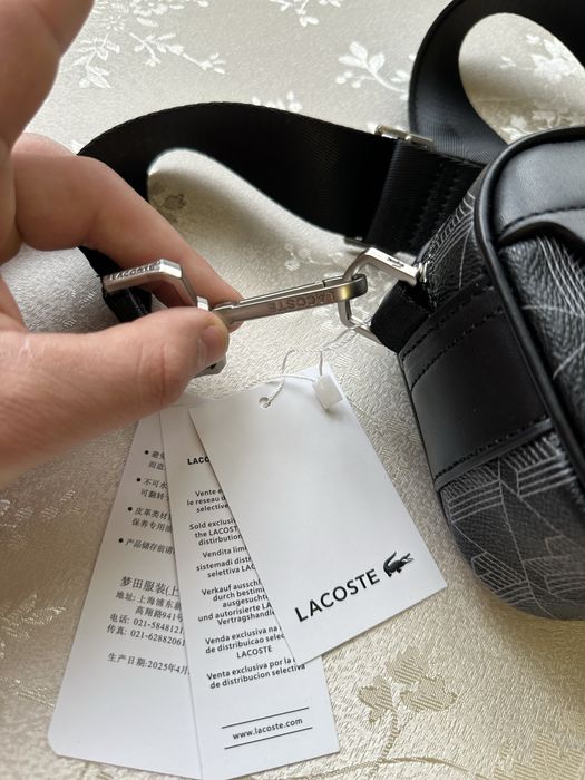 Сумка Lacoste Monogram | Crossbody Bag | мессенджер  | лакоста лакосте