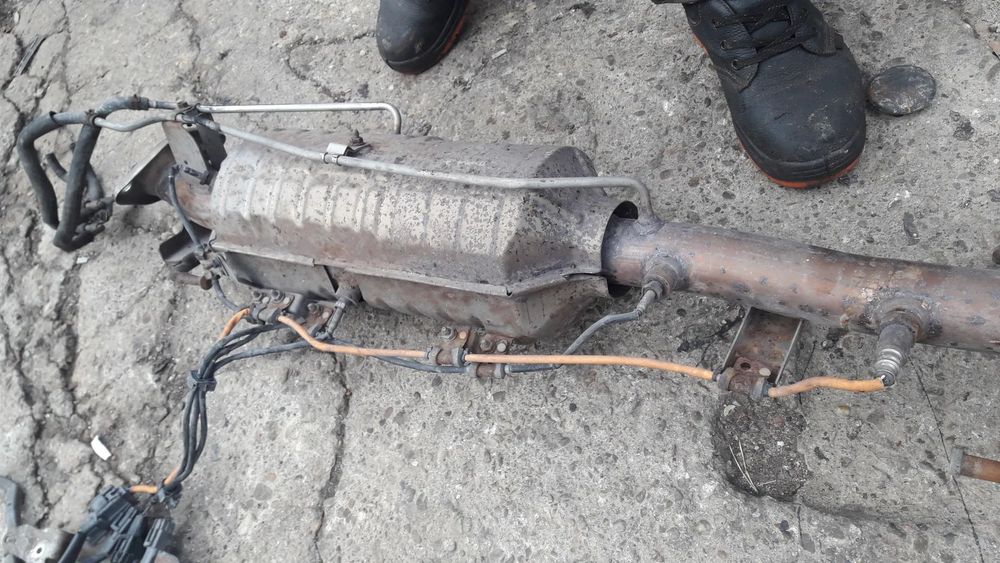 Mazda 6 GG GY GH  05-10 2.0 citd  Puszka katalizator Sonda Czujnik Ciśnienia DPF RF7N