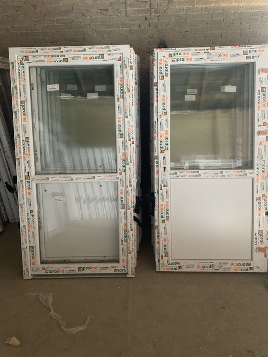 Drzwi PCV 100x210 białe