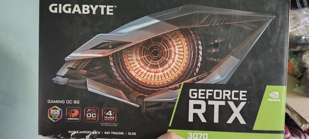 Gigabyte Nvidia RTX 3070 Робоча