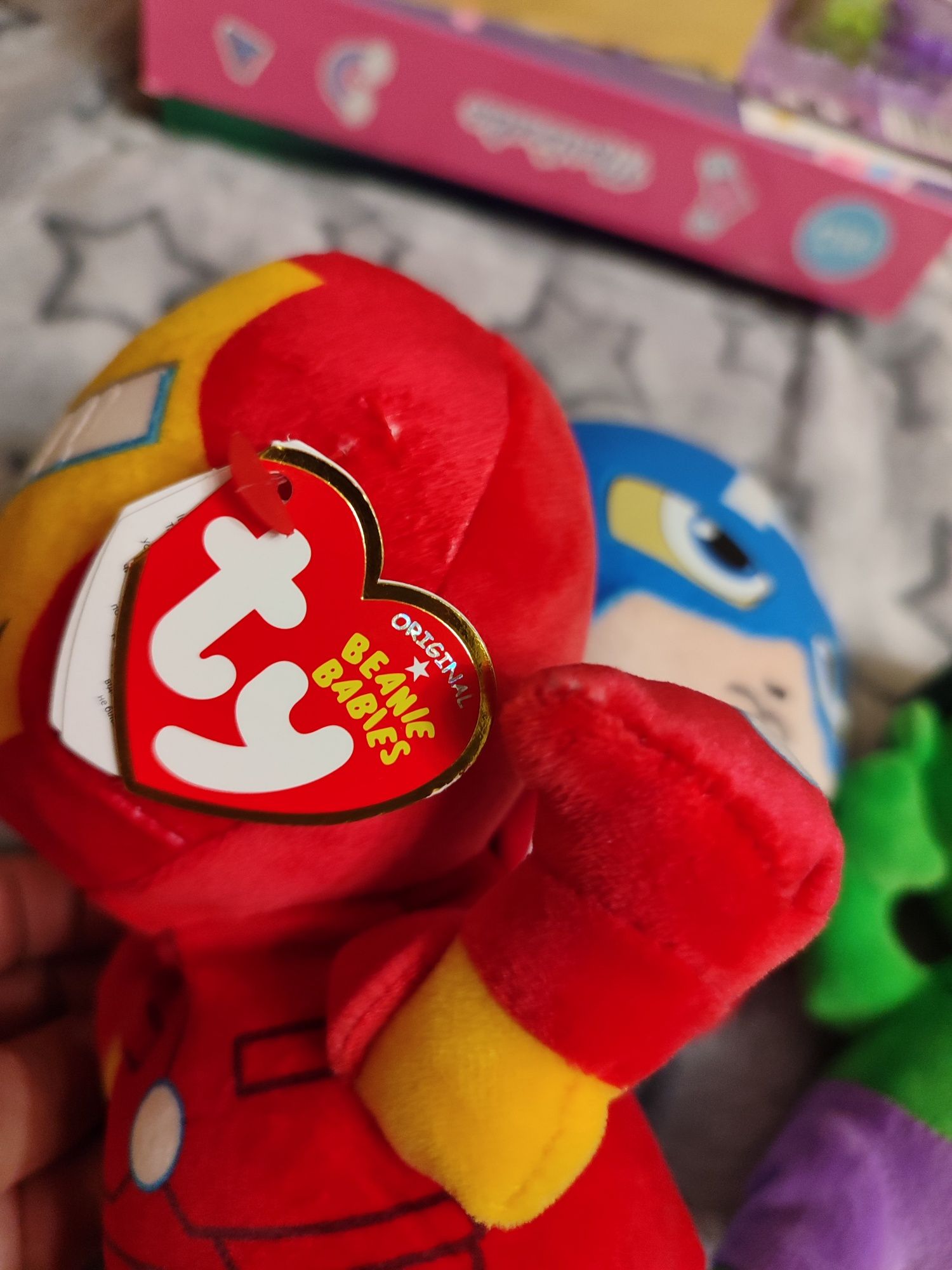 TY Beanie Babies Marvel 22 см
