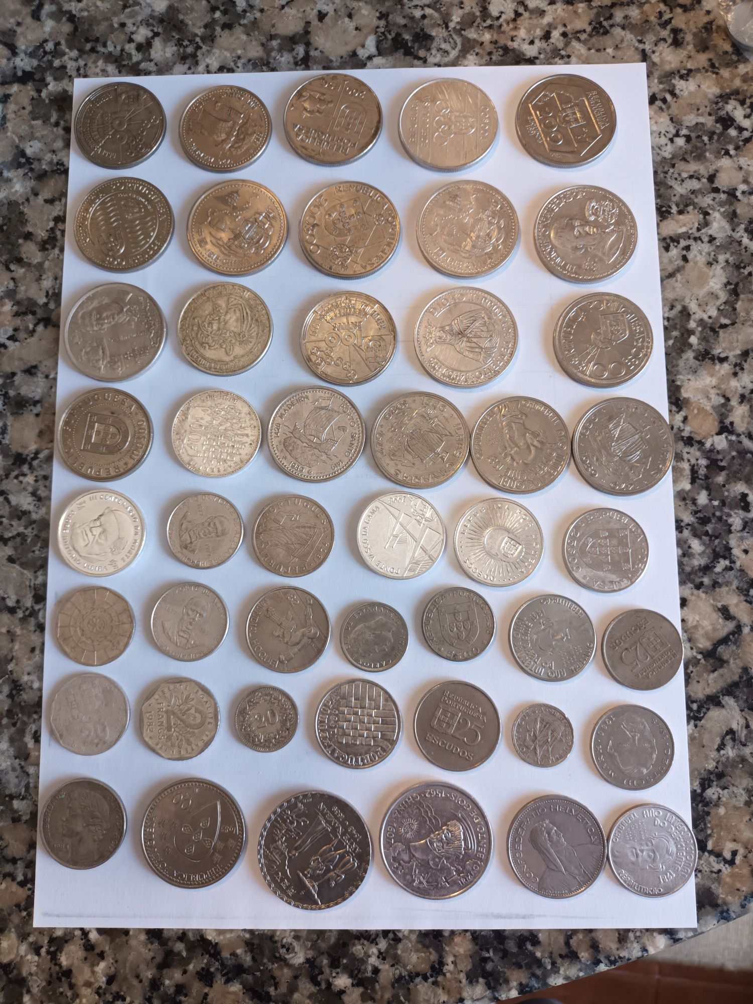 Moedas antigas c.