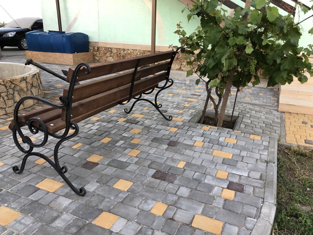 Комплект садовый ,уличный стол + скамейки от производителя !