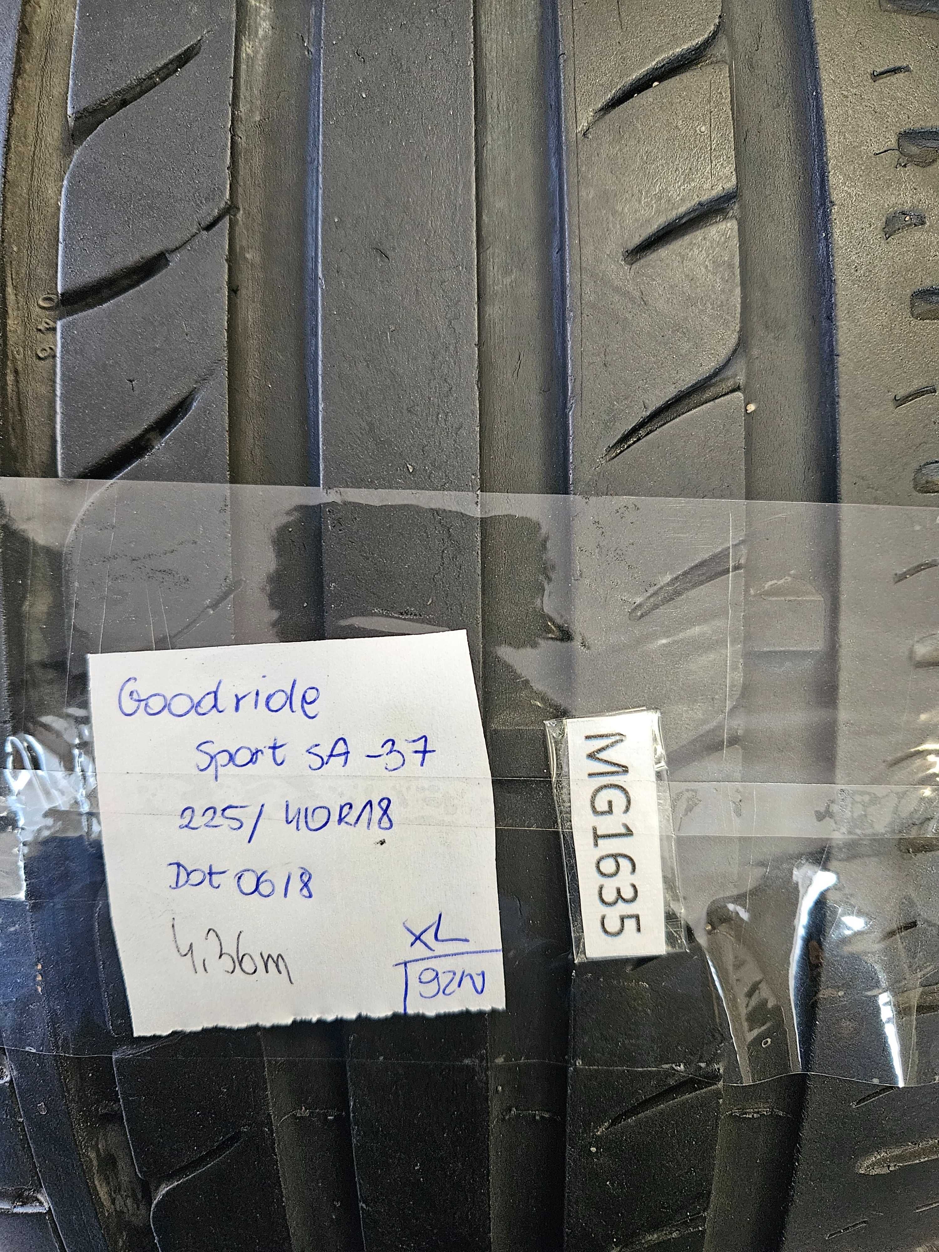 Goodride 225/40 r18 Sport SA-37 /// 4,35mm!!! wysyłka