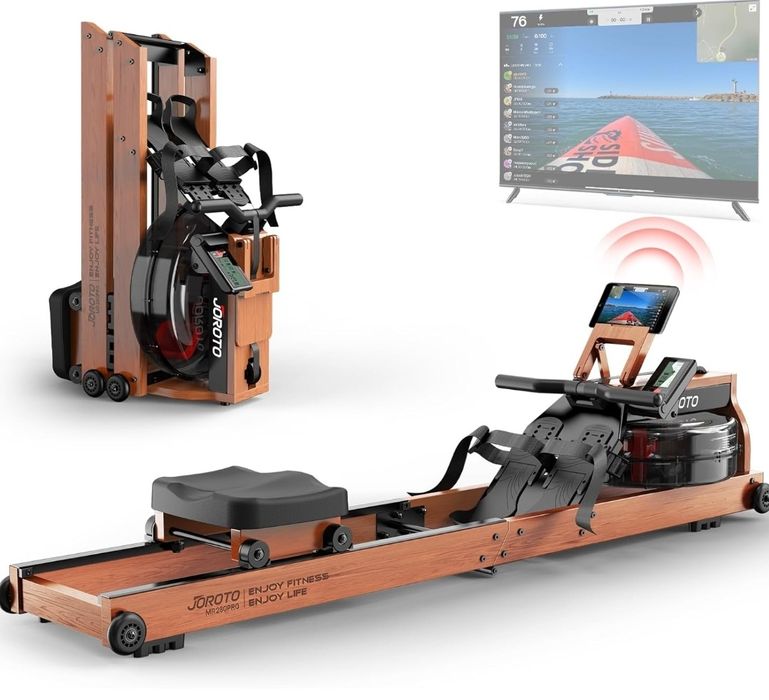 Wioślarz JOROTO do użytku domowego wykonany z dębu, wioślarz wodny skł