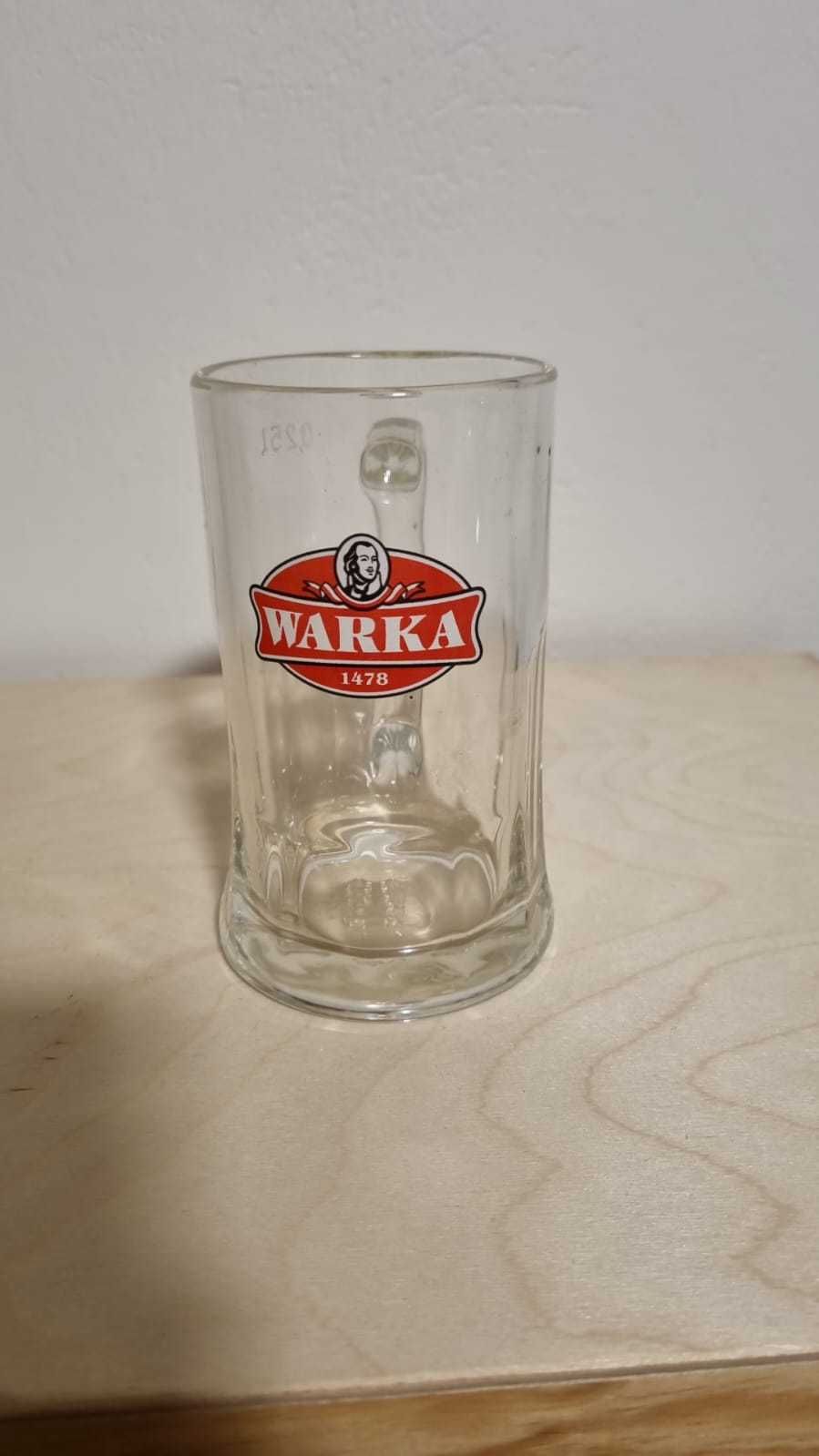 Nowe szklanki piwne Warka 0.3 oraz 0.5 l duża ilość