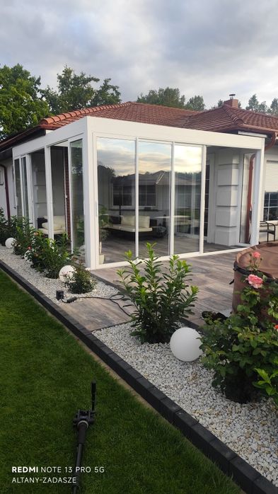 Ogród zimowy, letni, zmień swoje zadaszenie w zabudowany taras
