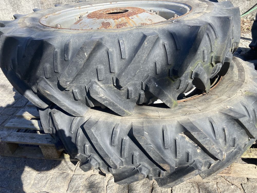 Par de rodas completas 12.4R32 para same deutz lamborghini hurlimann