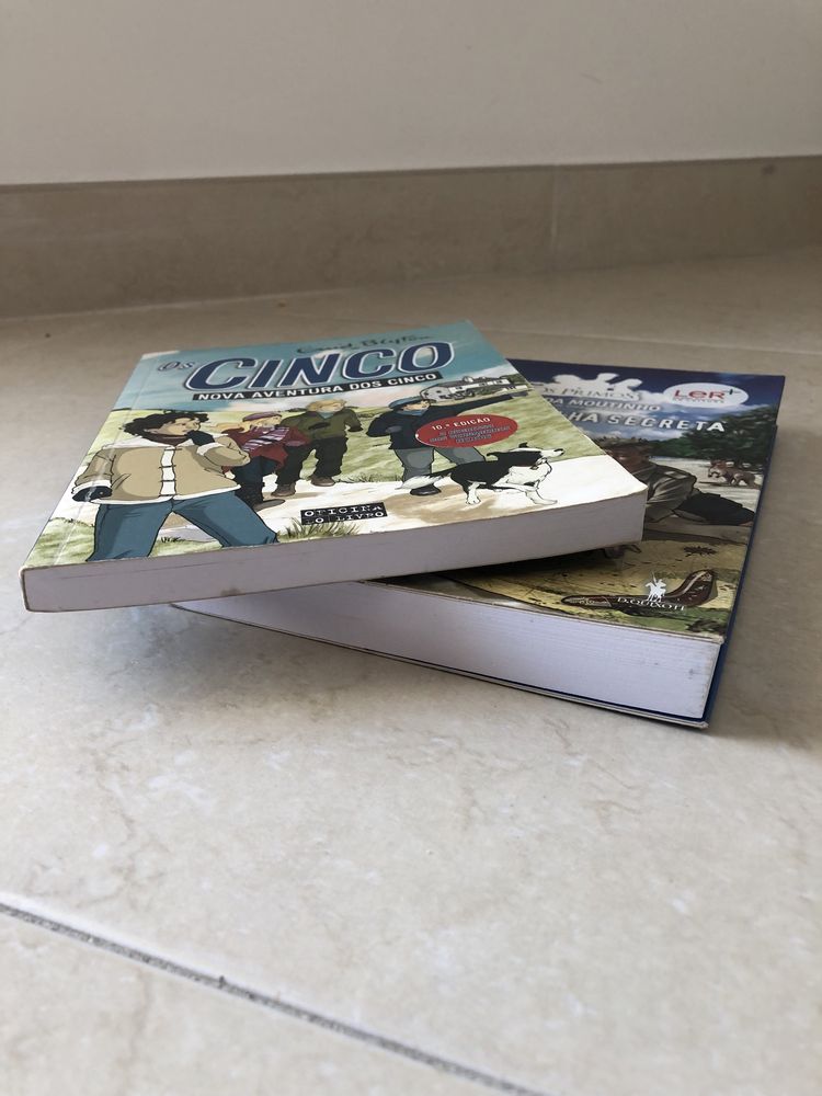 Livros “Os Cinco”, e “Os Primos”