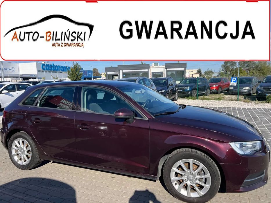 Audi A3 Sportback 2.0TDI 150KM 6Bieg.FulLed Navi 2xPDC BluetoothFulserwis Audi Gwarancja