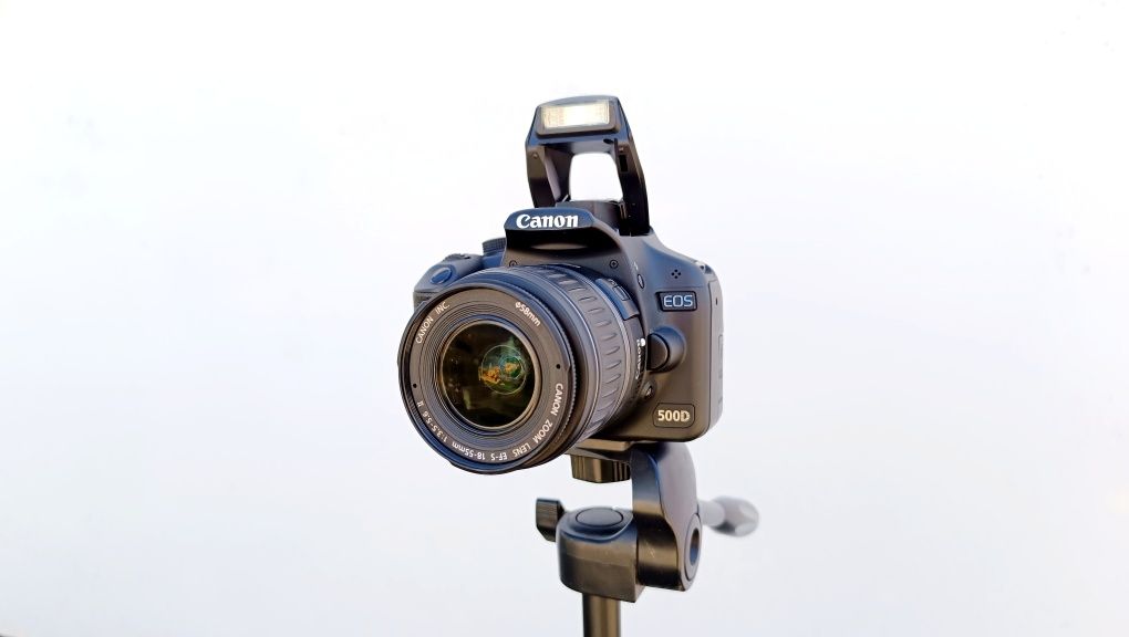 Canon 500D в отличном состоянии, фотоаппарат, зеркалка