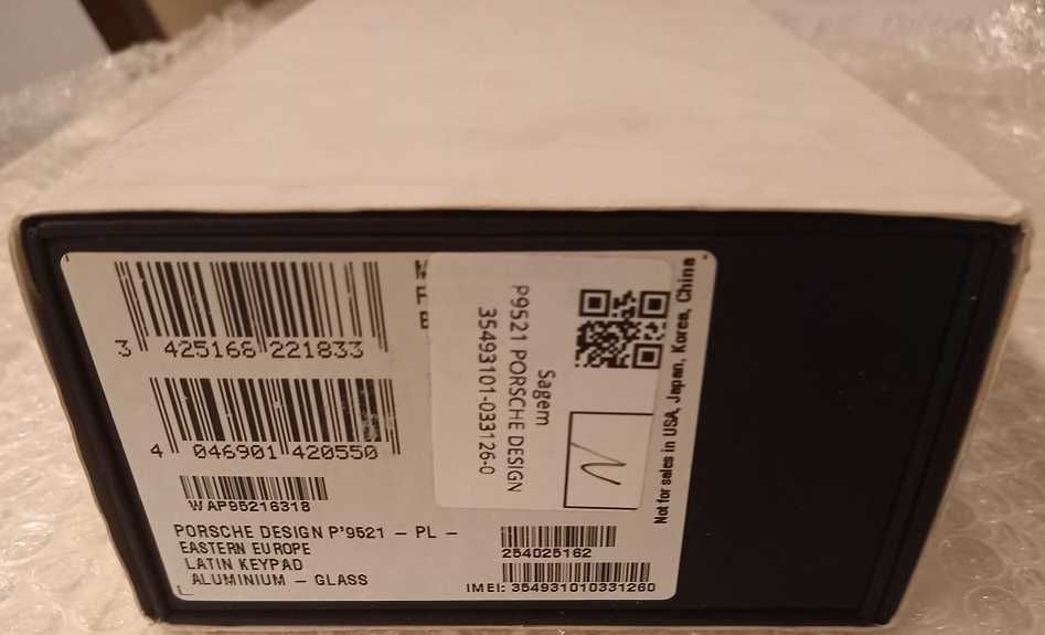 Porsche design,P 9521,kolekcjonerski,wyjątkowy,unikat,nowy. Telefon.