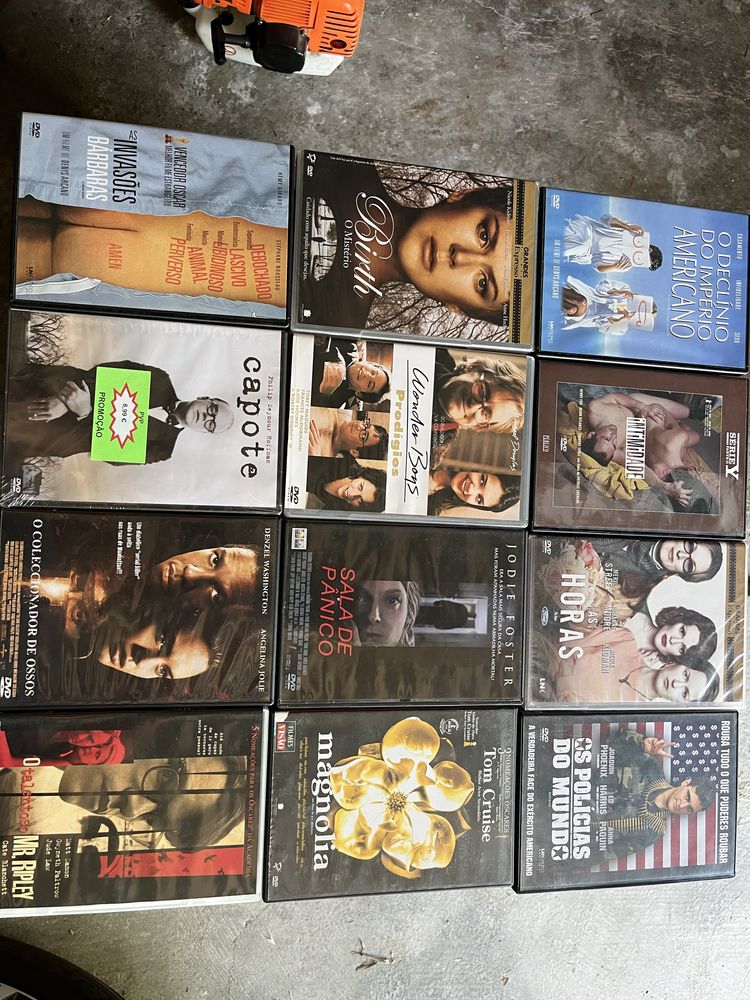 Filmes e documentarios em DVD