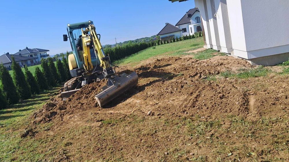 Usługi mini koparki,wywrotki Przywóz, wywóz
