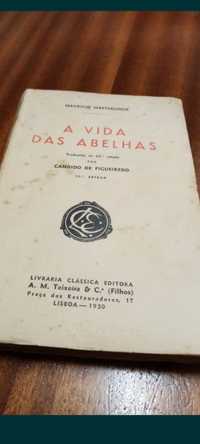 Livro Antigo A Vida das Abelhas