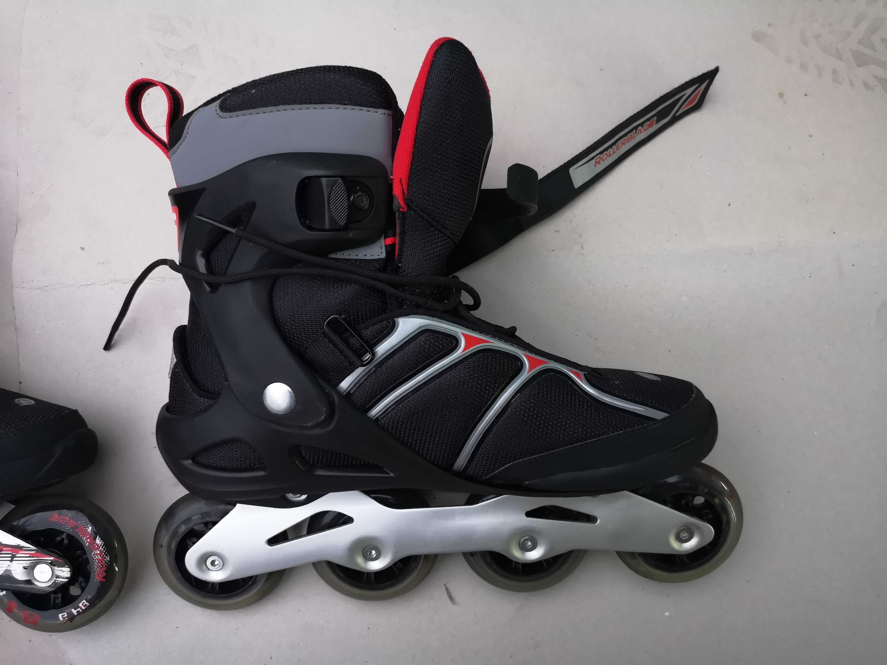 Rolki Rollerblade Macroblade 84 Alu rozm 45,5 raz ubrane!!