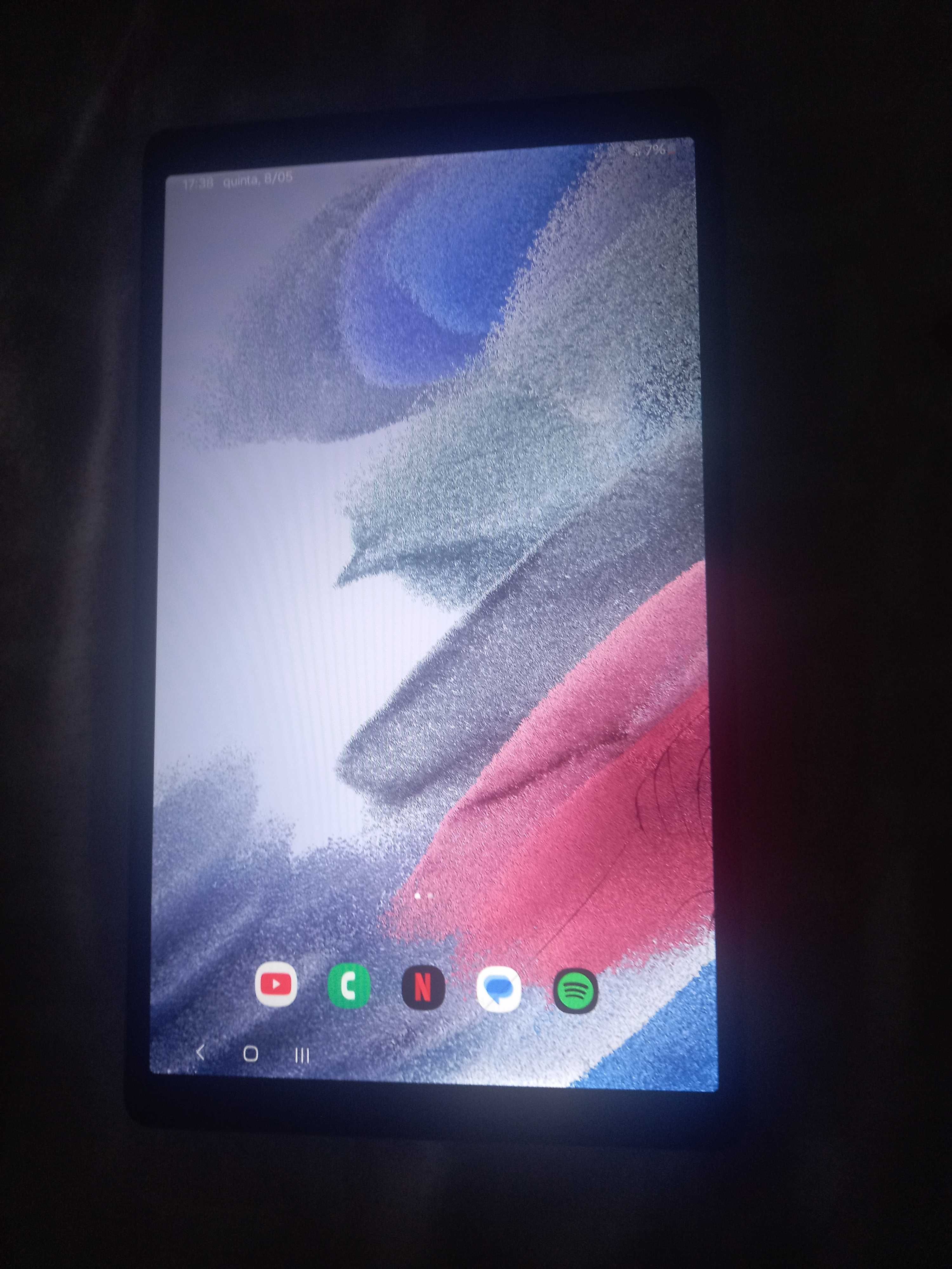 Tablet samsung galaxy A7 lite em otimo estado