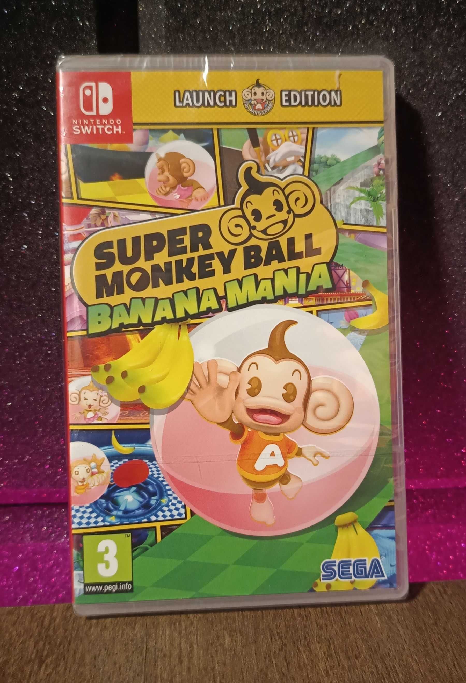 Super Monkey Ball: Banana Mania Nintendo Switch - super gra dla dzieci