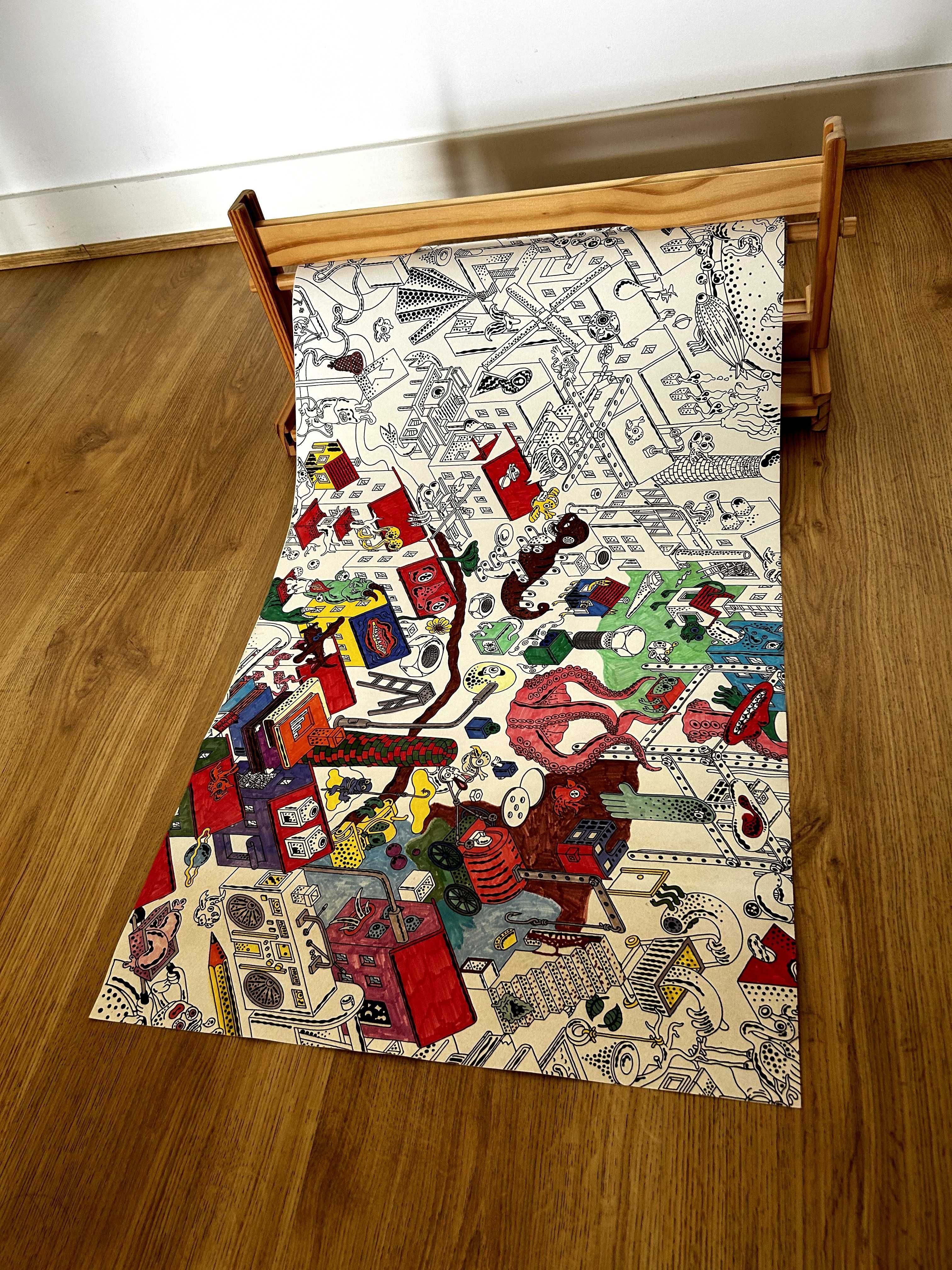 Rolo para Colorir com Suporte IKEA