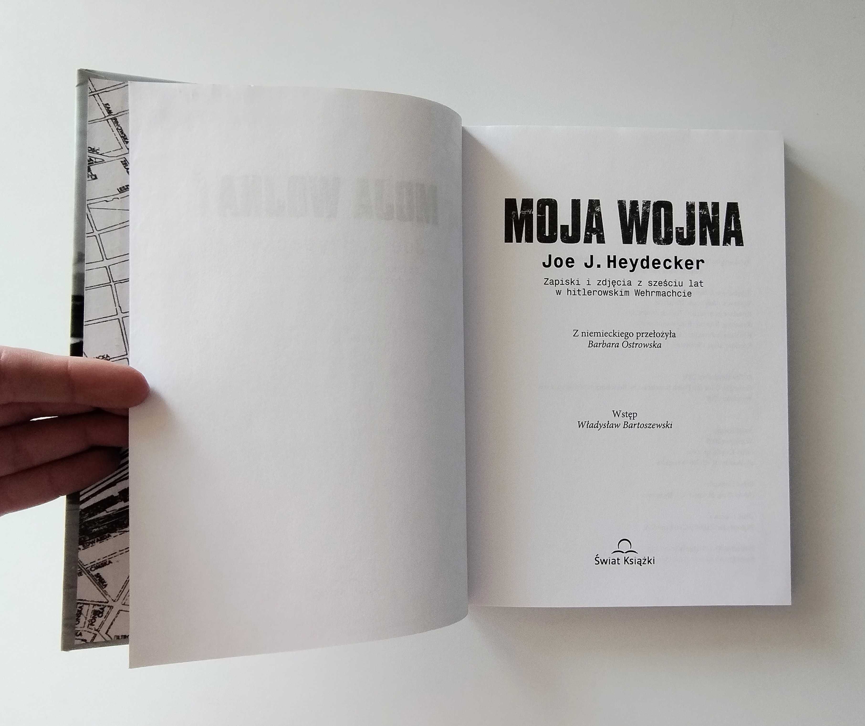 Książka Moja wojna Joe J. Heydecker