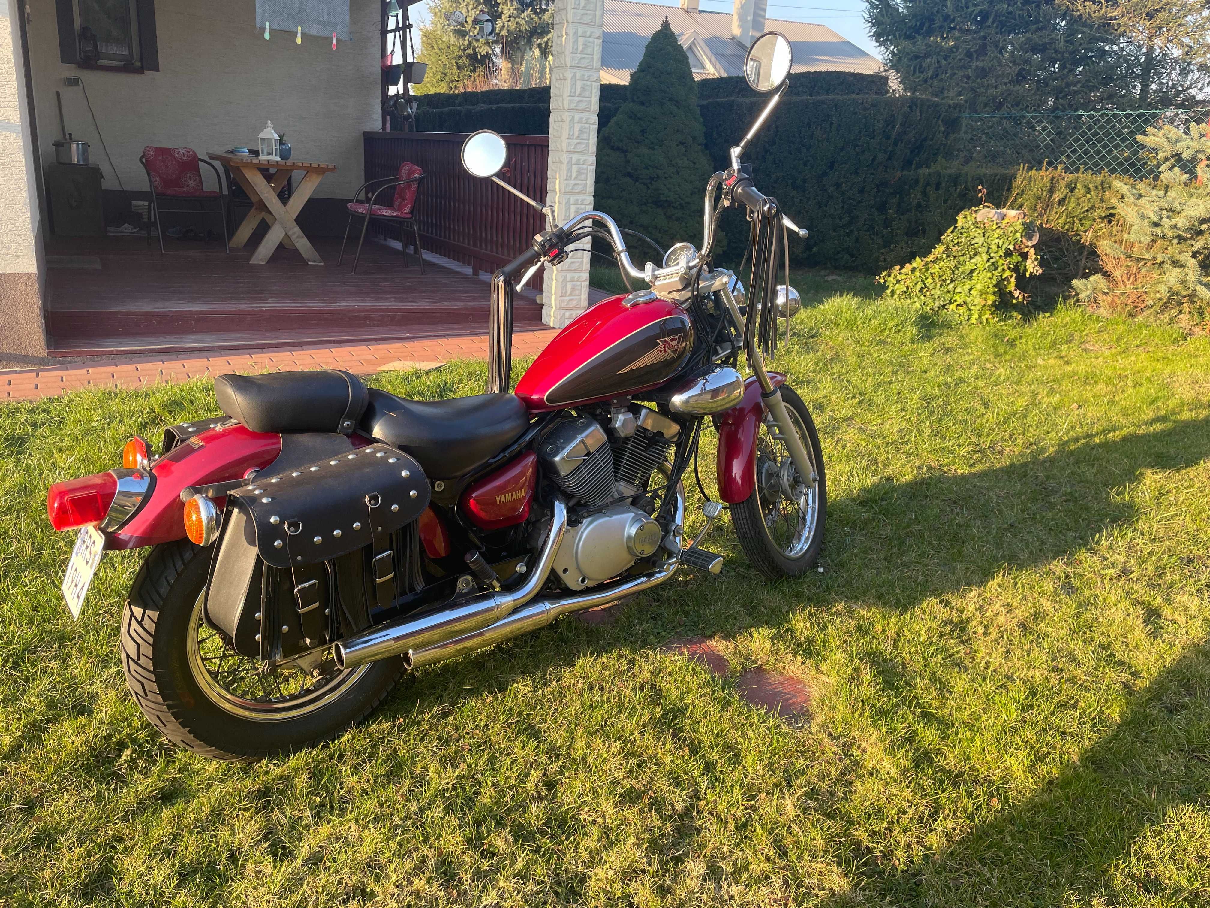 Yamha Virago 125, kat. B, zarejestrowana, 2000 r.